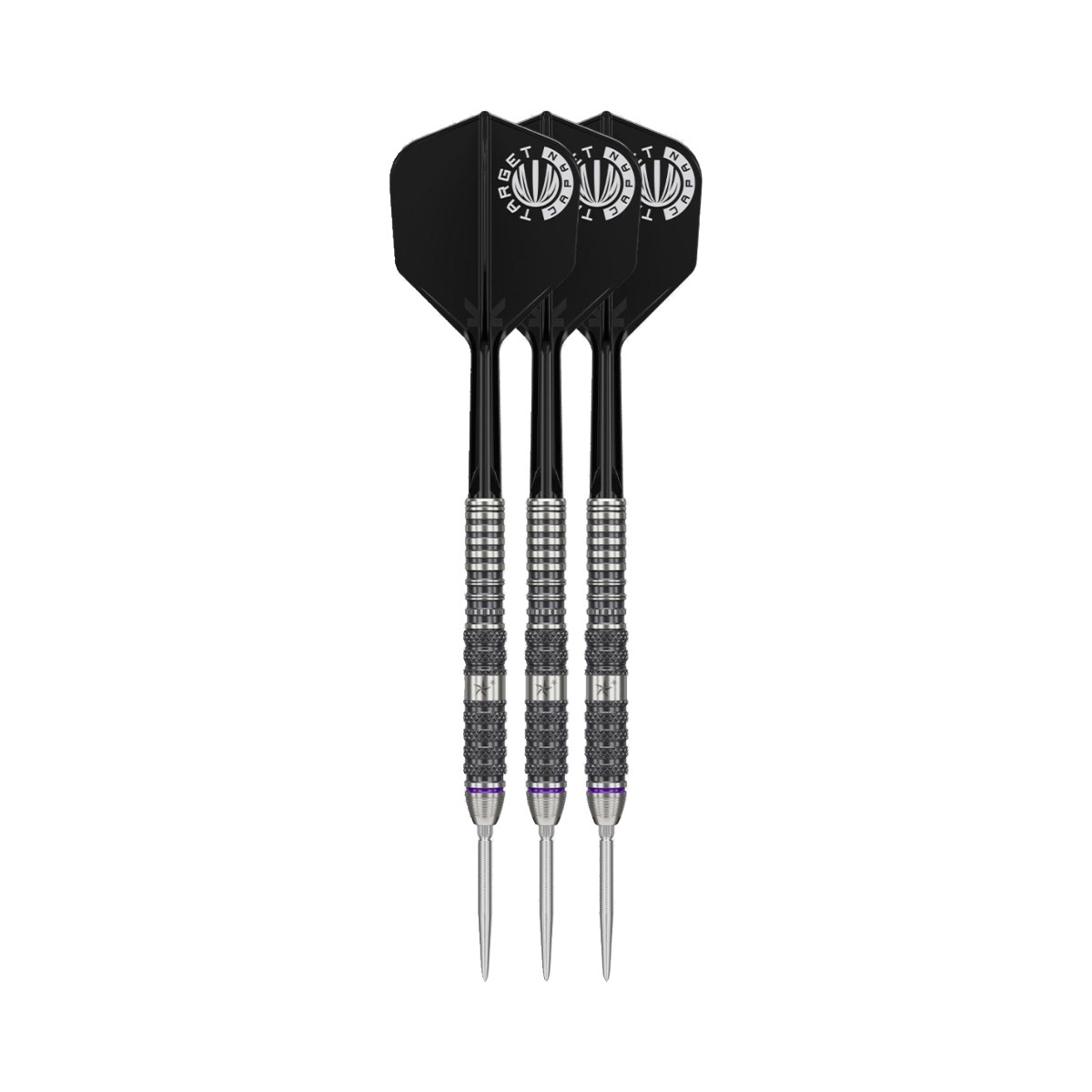 Prime Series Sirius G3 Steel Tip Darts - 90% Tungsten — three barrel close-ups