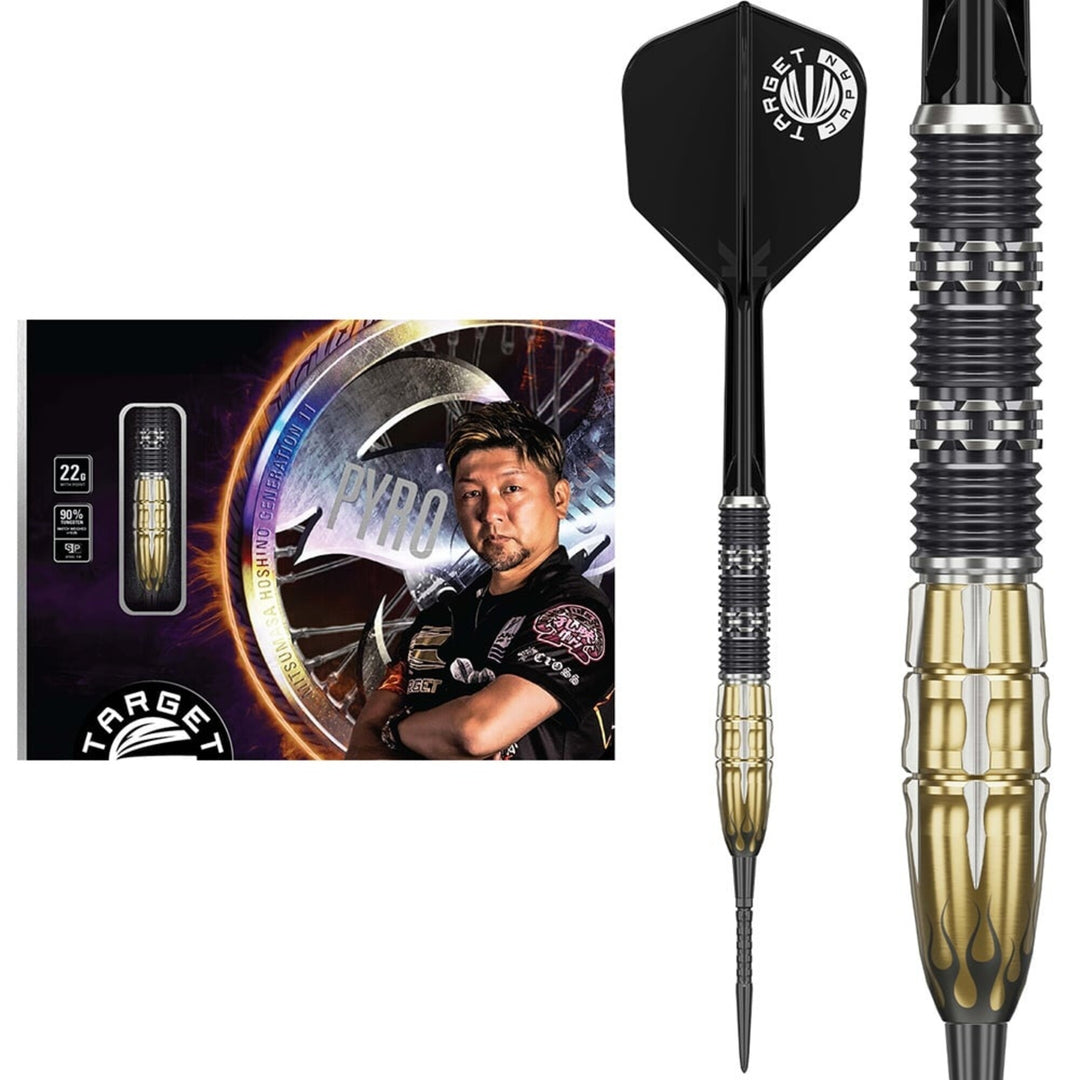 Target Japan Pyro G11 Steel Tip Darts - 90% Tungsten 22g