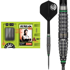 Target Japan Scream G2 Steel Tip Darts - 90% Tungsten 23g