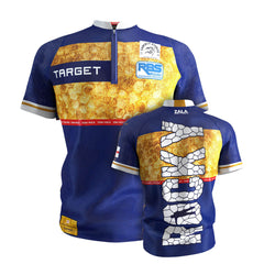 Target Josh Rock 2025 Playing Shirt — shirt, front and back views