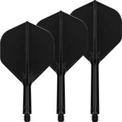 Target K-Flex No.2 Black / Short dart flights