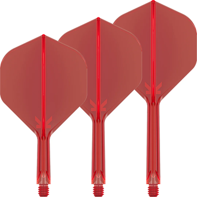 Target K-Flex No.2 Red / Short dart flights