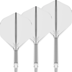 Target K-Flex No.2 Clear / Short dart flights