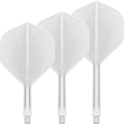 Target K-Flex No.2 White / Short dart flights