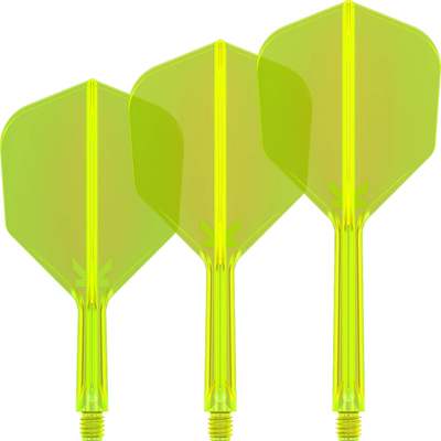 Target K-Flex No.6 Neon Yellow / Short dart flights
