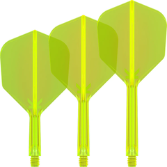 Target K-Flex No.6 Neon Yellow / Short dart flights