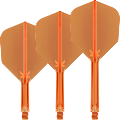 Target K-Flex No.6 Neon Orange / Short dart flights