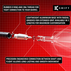 Target K Shift No.2 Integrated Flights and Shafts — flight and shaft connection diagram