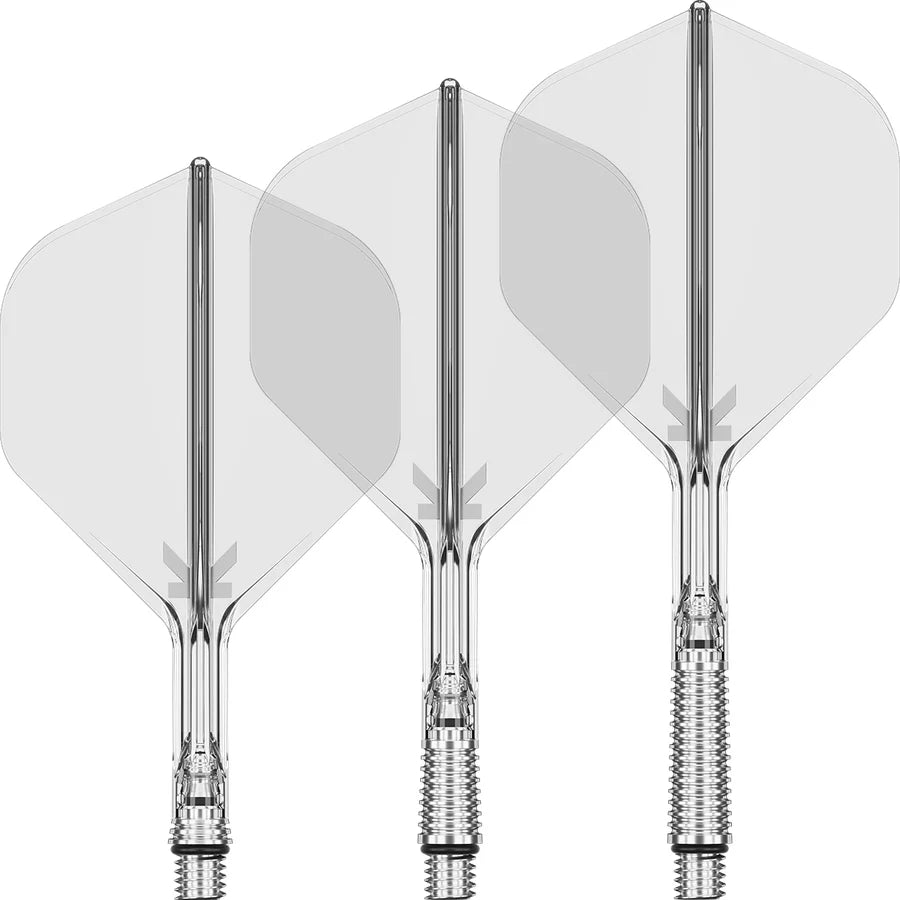 Target K-Shift No.2 Integrated Flights & Shafts Clear / Short dart flights