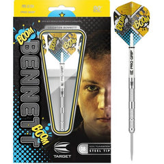 Target Leighton Bennett G1 Steel Tip Darts 90% Tungsten — dart and packaging