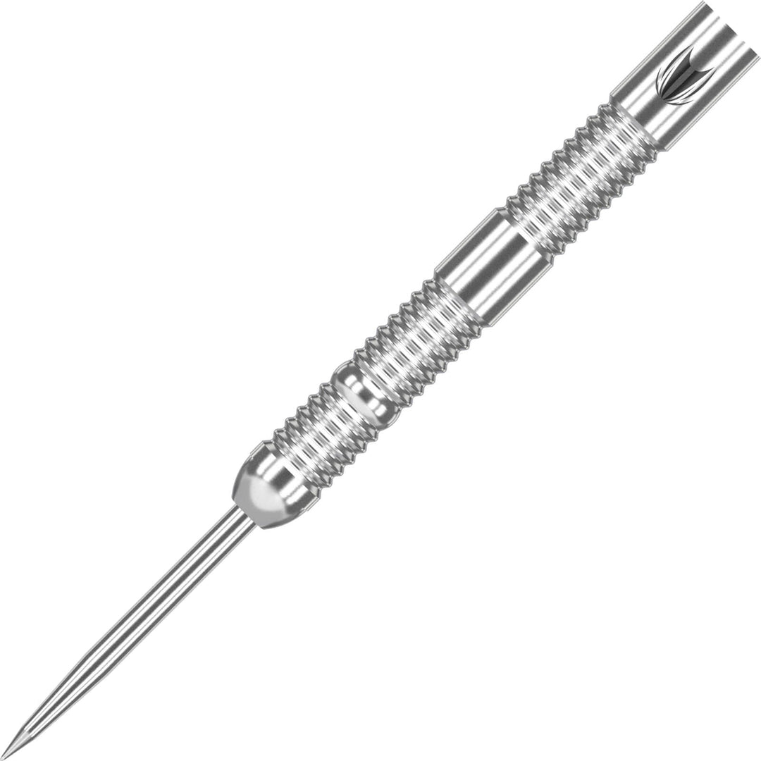 Target Leighton Bennett G1 Steel Tip Darts 90% Tungsten — barrel and grip close-up