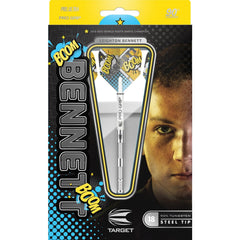 Target Leighton Bennett G1 Steel Tip Darts 90% Tungsten — retail packaging