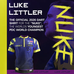 Target Luke Littler 2026 Playing Shirt — shirt and player design graphic