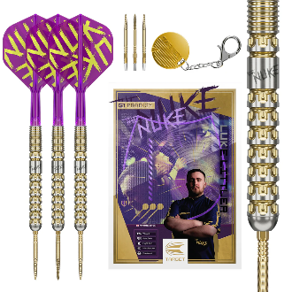 Luke Littler G1 Prodigy Steel Tip Darts - 90% Tungsten from On Point Darts