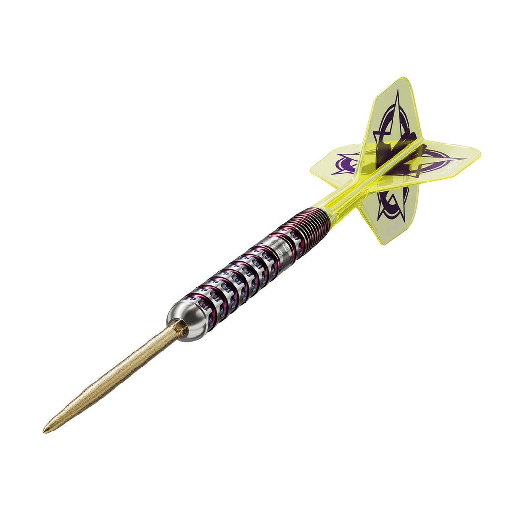 Target Luke Littler World Champion Steel Tip Darts 90% Tungsten — assembled dart