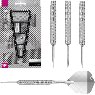 Target Nastri Model 03 Steel Tip Darts 90% Tungsten — set contents and packaging