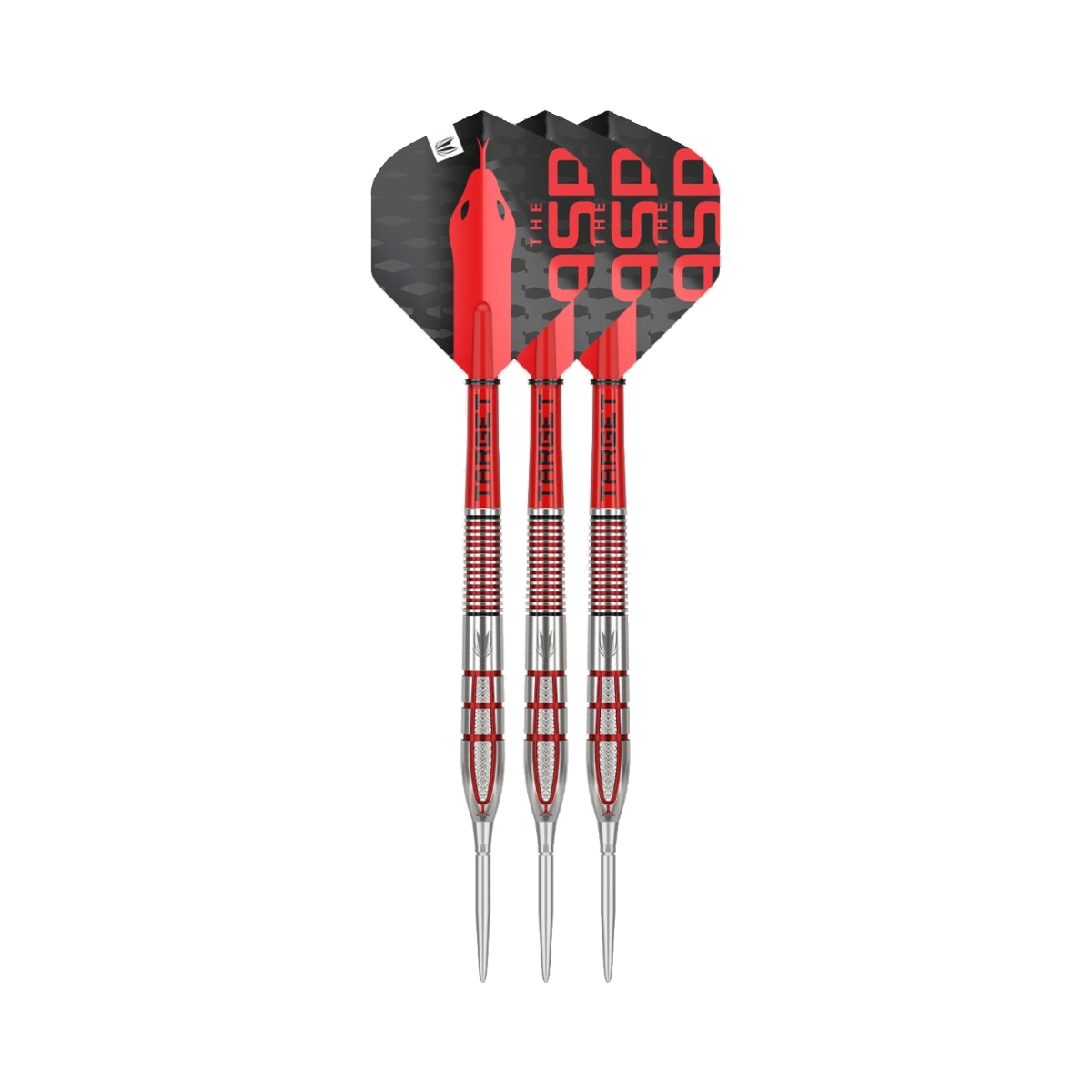 Nathan Aspinall G2 Steel Tip Darts - 95% Tungsten — three barrel close-ups