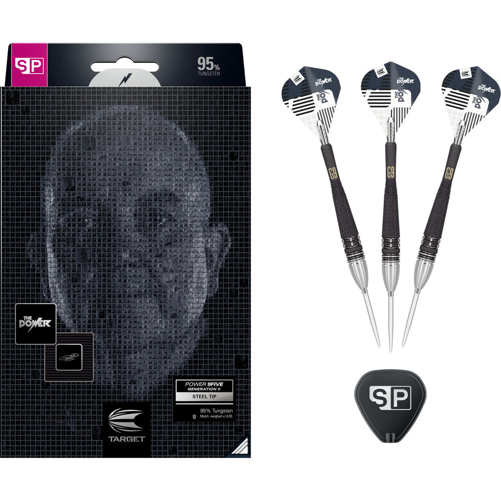 Power Gen 9 Darts Steel Tip Darts - 95% Tungsten from On Point Darts