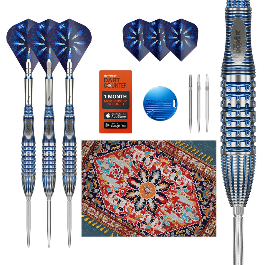 Target Power Gx2 Steel Tip Darts - 95% Tungsten 22g