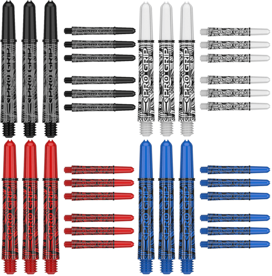 Target Pro Grip Ink Shafts Multipack — shaft colour options