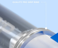 Target Pro Grip Vision blue dart shaft Pro Grip ring detail