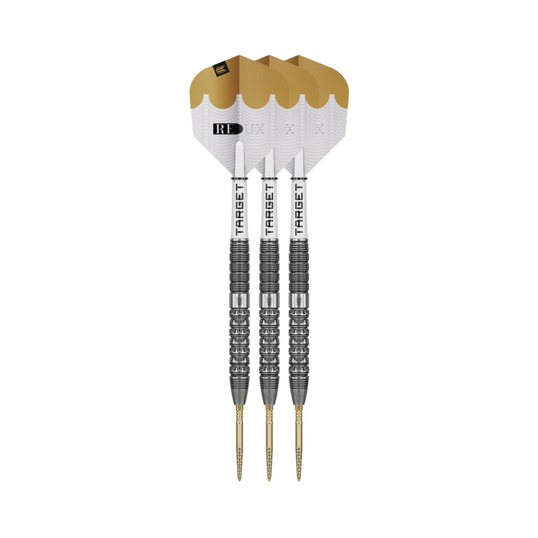 Target Redux 01 Steel Tip Darts - 90% Tungsten - three assembled darts