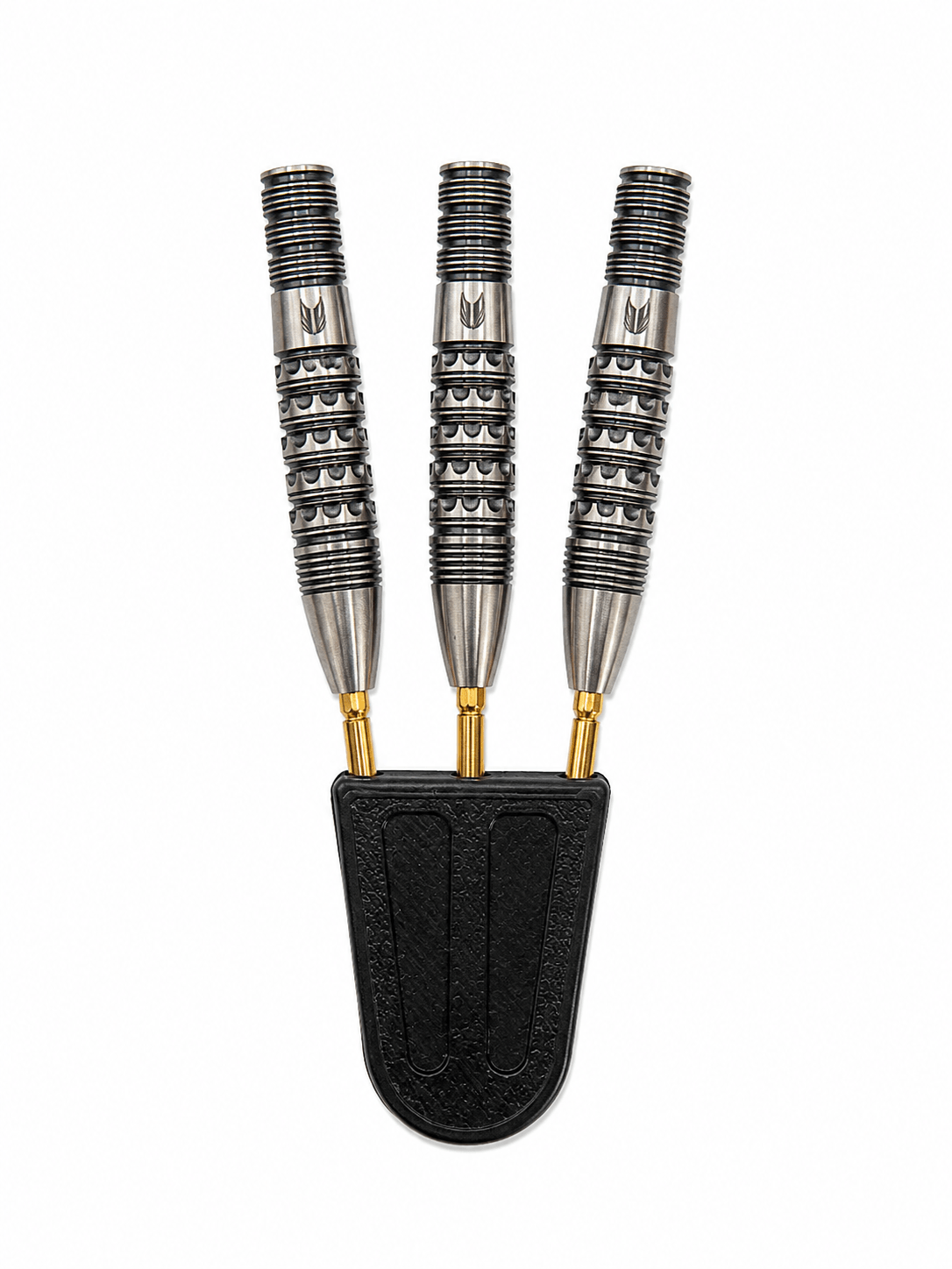 Target Redux 02 SP 90% Tungsten Steel Tip Darts - Used / Trade-In — three barrel close-ups
