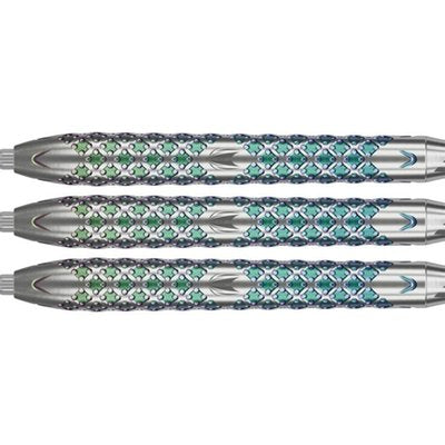 Target Rove 03 Steel Tip Darts 90% Tungsten — three dart barrels