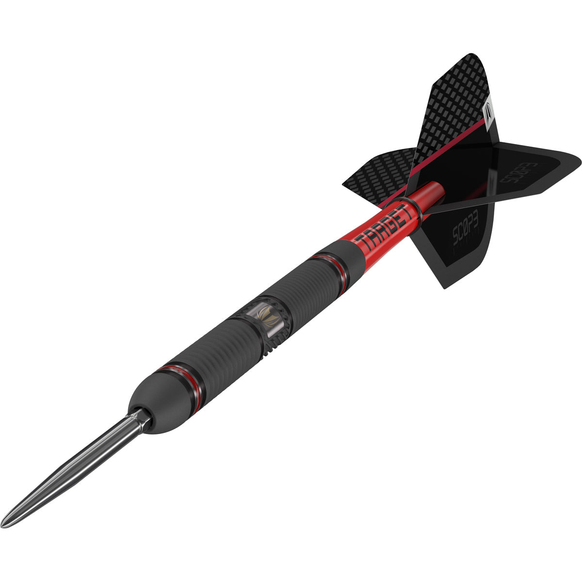 Target Scope 01 Steel Tip Darts 90% Tungsten — assembled dart