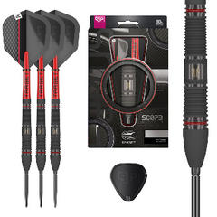 Target Scope 02 Steel Tip Darts 90% Tungsten — set contents and packaging