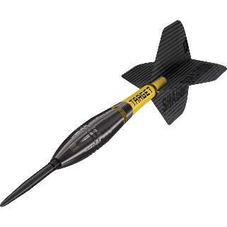 Target Scott Williams Black Steel Tip Darts 90% Tungsten — assembled dart
