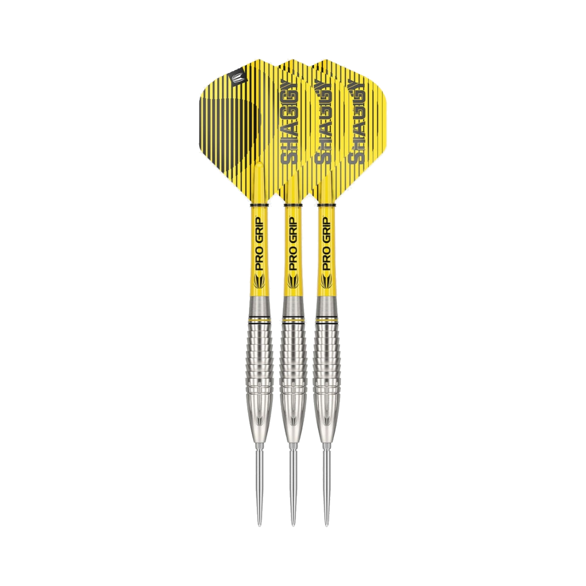 Scott Williams G1 Steel Tip Darts - 90% Tungsten — three barrel close-ups