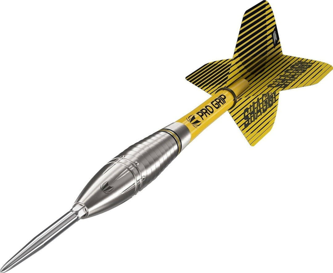 Target Scott Williams Generation 1 steel tip dart angled close-up