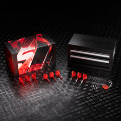 Target Shift Steel Tip Darts - 90% Tungsten – presentation box and darts