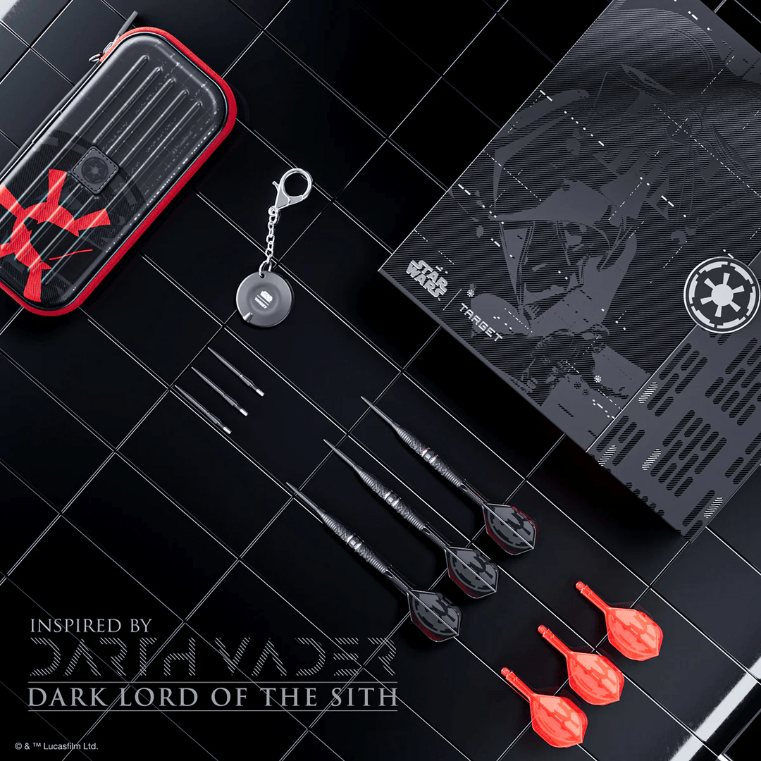 Target STAR WARS™ Darth Vader Steel Tip Darts - 95% Tungsten 22g