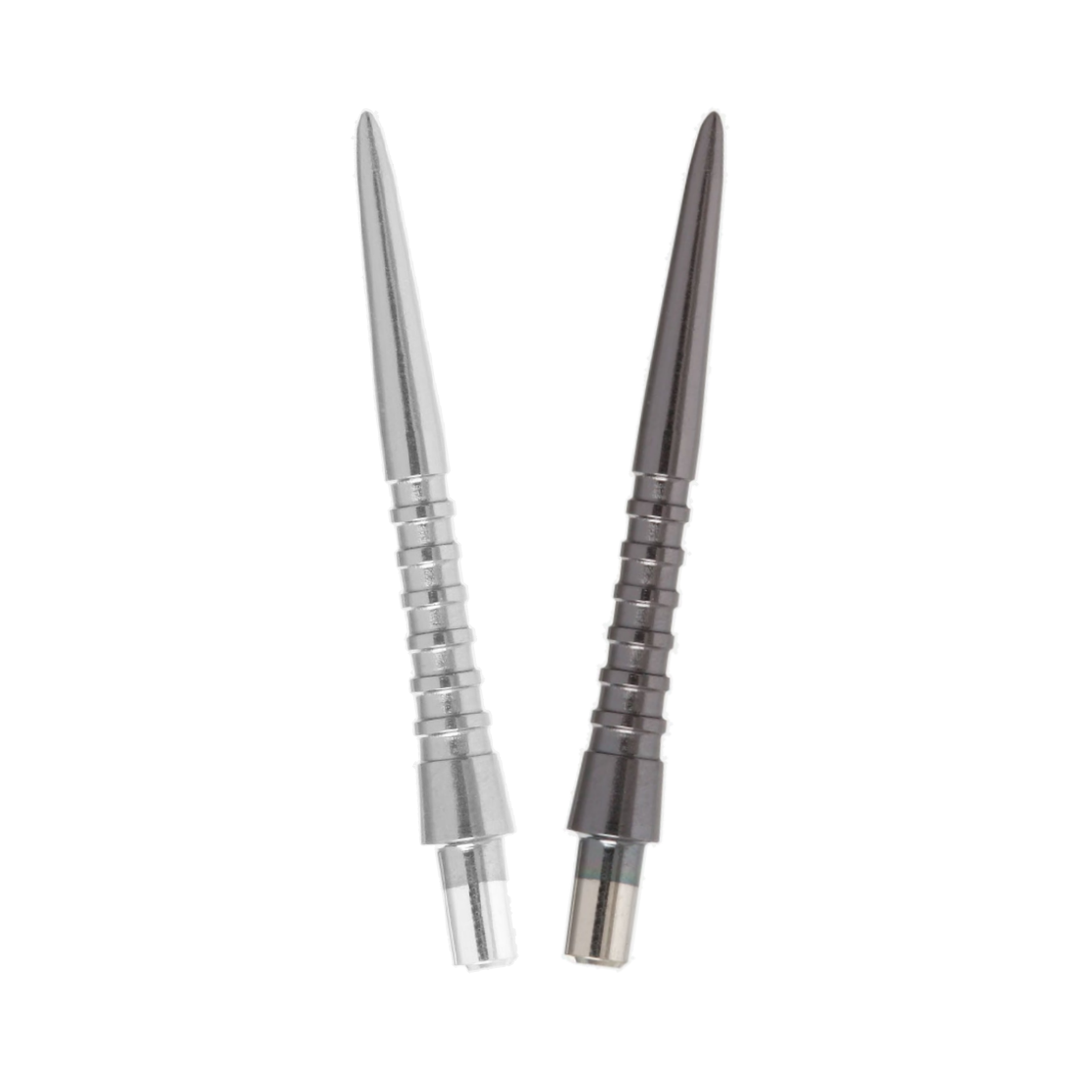 Target - Storm Grooved Points - black, silver colour options, one of each shown; colours sold separately