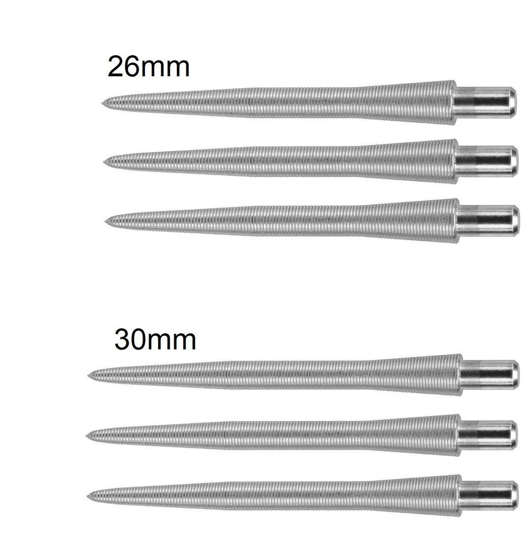 Target Storm Nano Replacement Points — silver points in different lengths