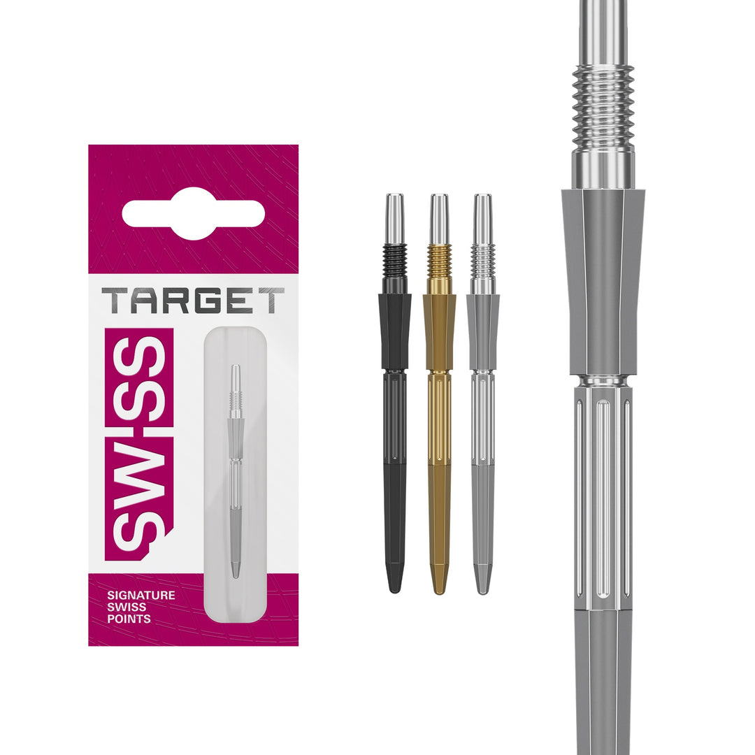 Target Swiss Elysian Archetype 43 Points — points, close-up and packaging