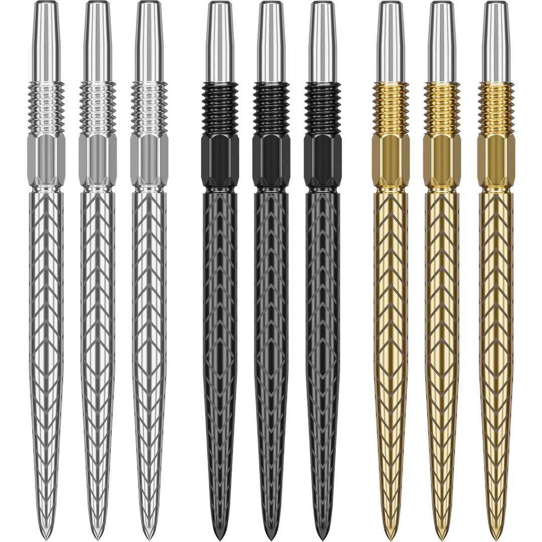 Target Swiss RVE points colour and length range