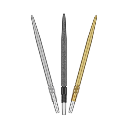 Target Swiss SLK Points - black, silver, gold colour options, one of each shown; matching-colour packs sold separately