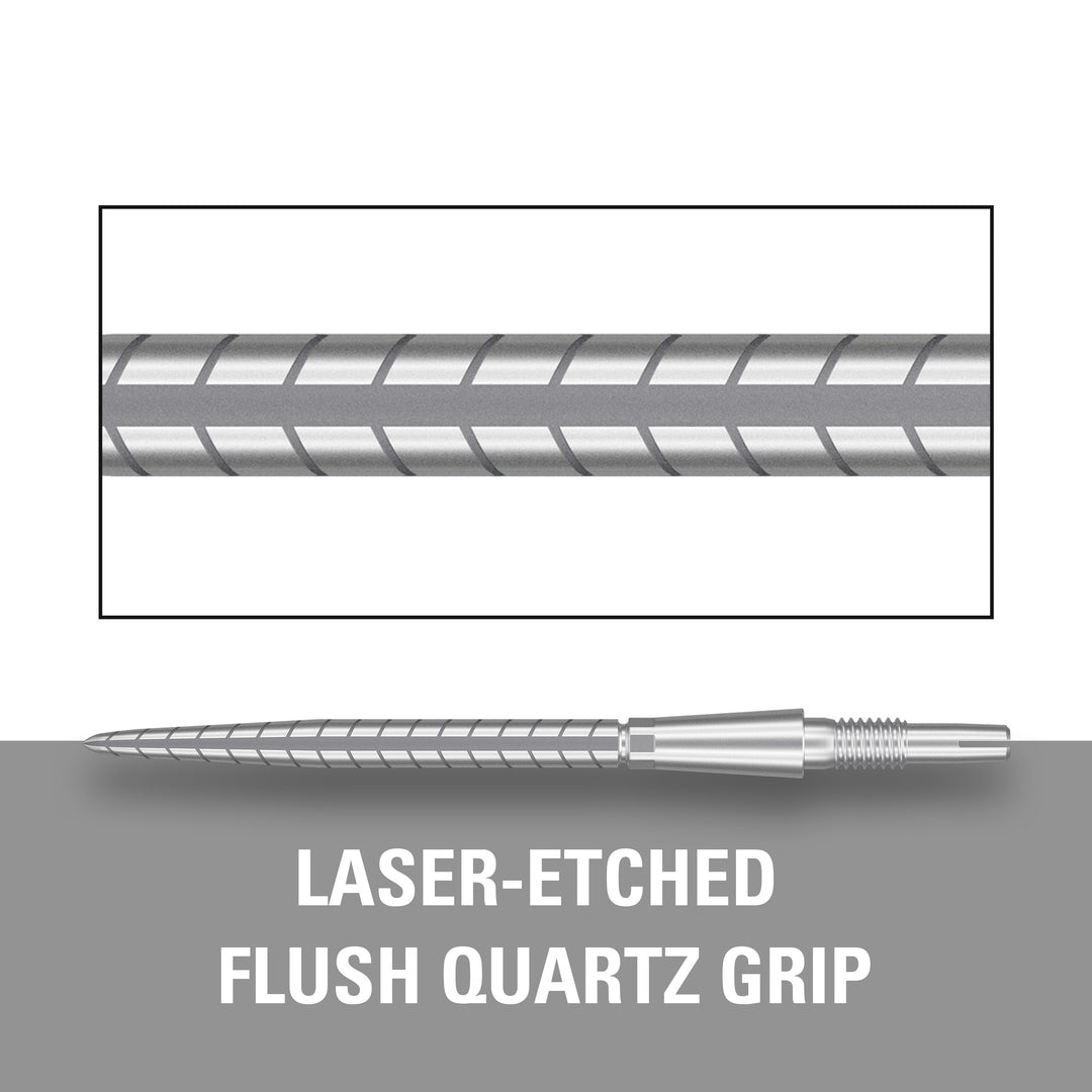 Target Swiss Storm Quartz points profile view