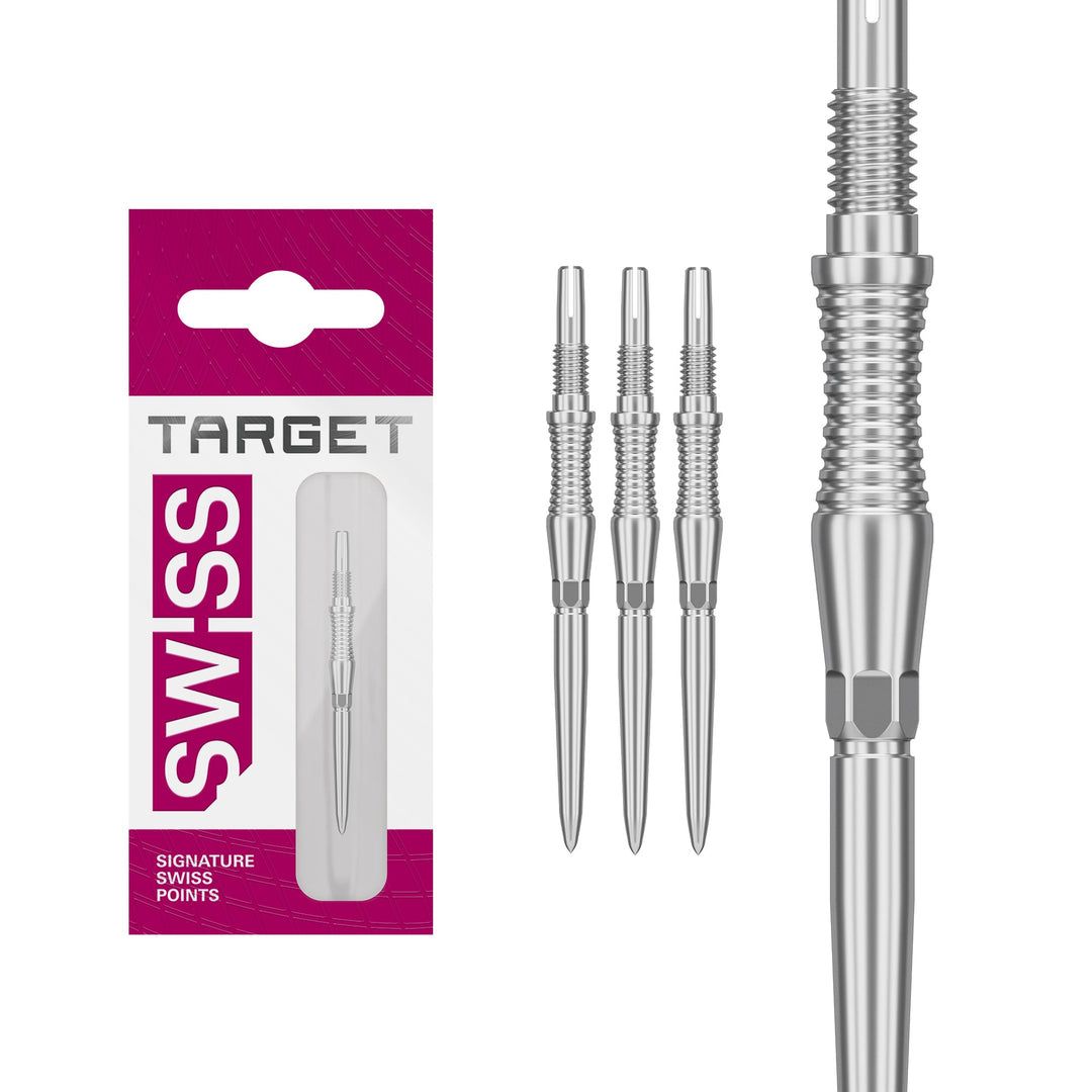 Target Swiss Storm RST Points — silver points and packaging