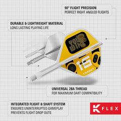 Target You Win K Flex No.2 — integrated flight and shaft features diagram