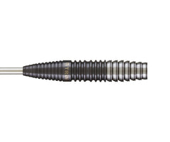 Trinidad Gonzalez Type 5 20g steel-tip barrel side profile with fitted point