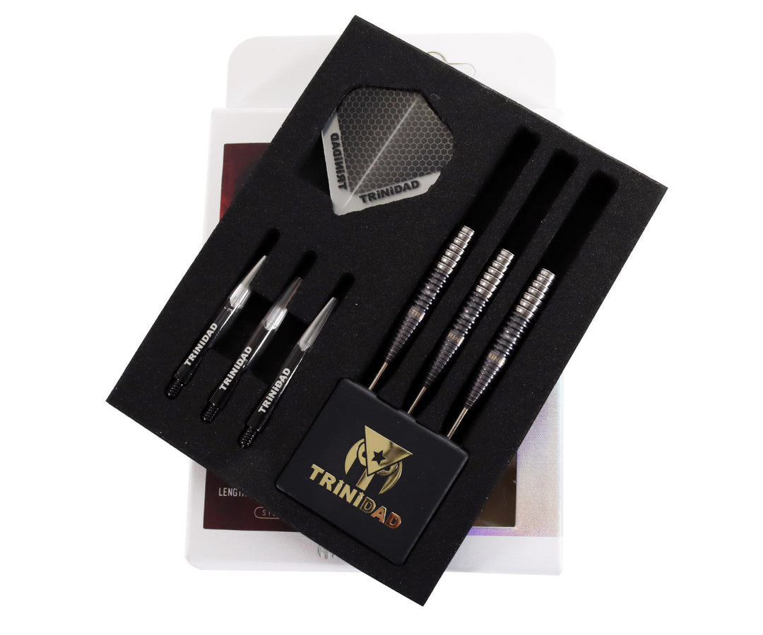 Trinidad Gonzalez Type 5 20g steel-tip complete set and included accessories