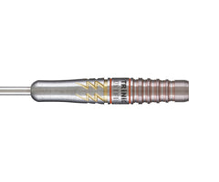 Trinidad Roman Type 6 23g steel-tip barrel side profile with fitted point