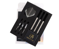 Trinidad Saldivar Type 3 23g steel-tip complete set and included accessories