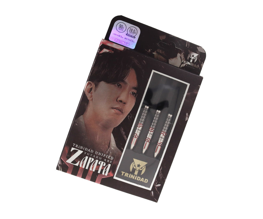 Trinidad Zapata 19g steel-tip retail packaging