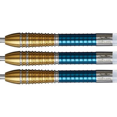 Unicorn Gary Anderson Phase 6 Duo Steel Tip Darts 90% Tungsten — three dart barrels