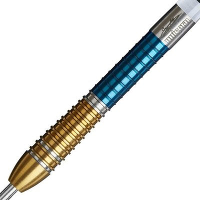 Unicorn Gary Anderson Phase 6 Duo Steel Tip Darts 90% Tungsten — barrel and grip close-up